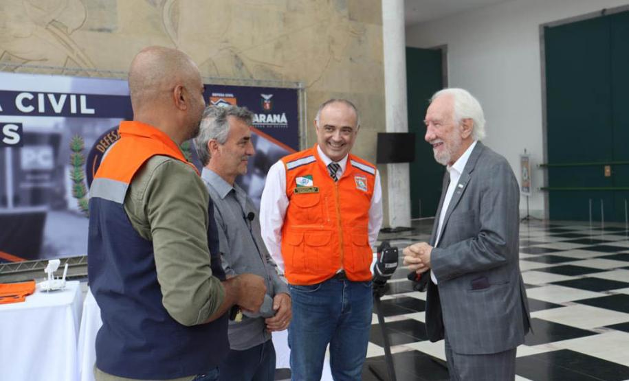 Exposição no Palácio Iguaçu comemorou 50 anos da Defesa Civil do Paraná