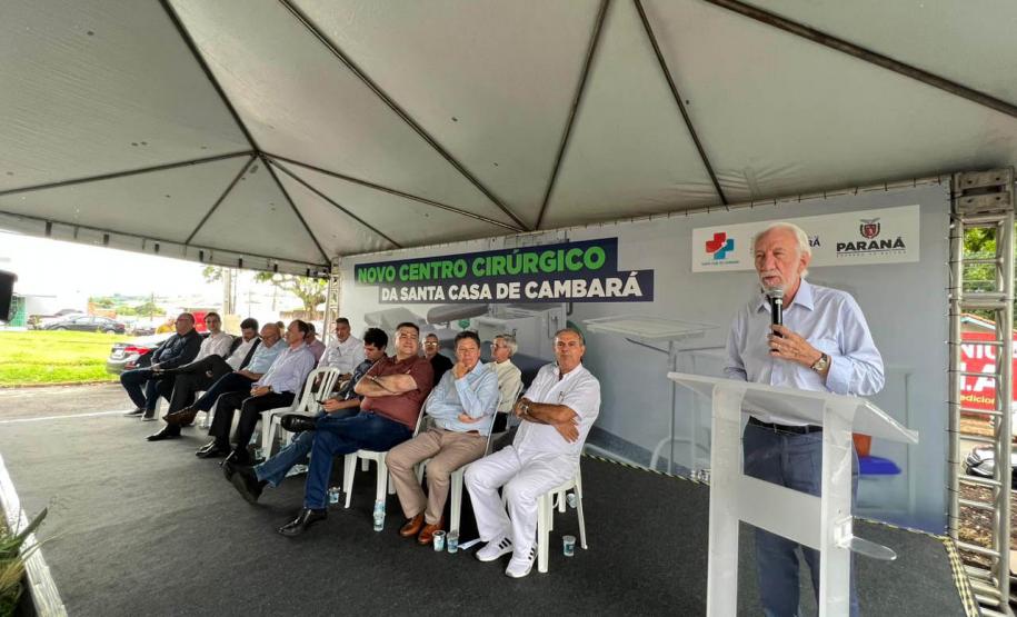 Estado entrega novo centro cirúrgico da Santa Casa de Cambará