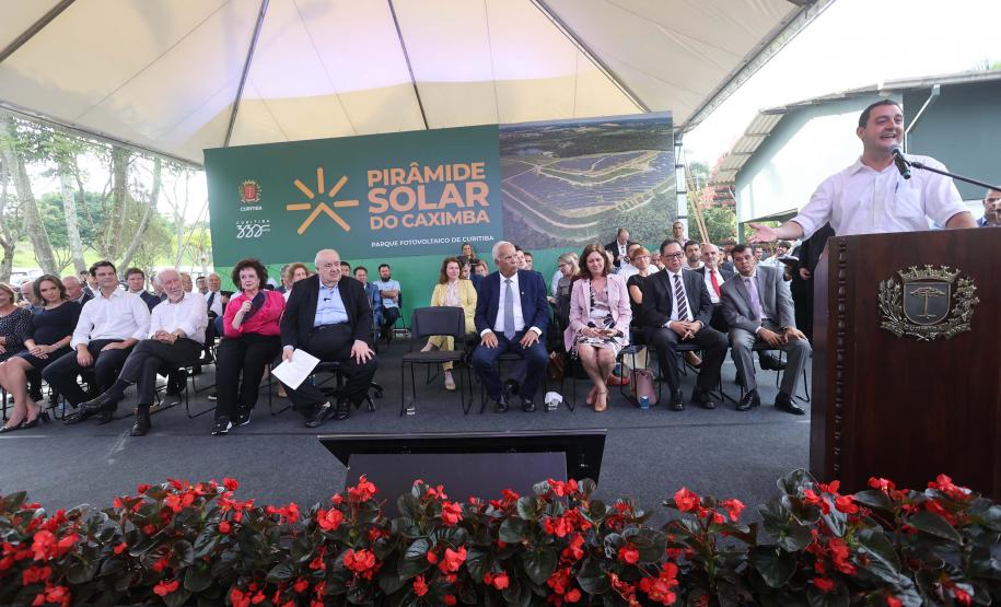 Em comemoração aos seus 330 anos, Curitiba ganha Pirâmide Solar do Caximba