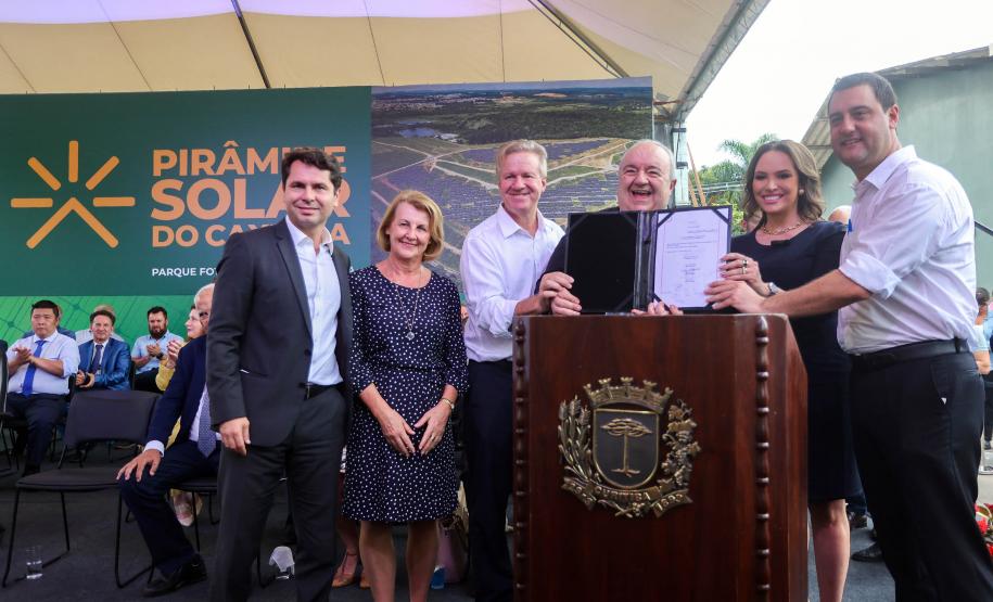 Em comemoração aos seus 330 anos, Curitiba ganha Pirâmide Solar do Caximba