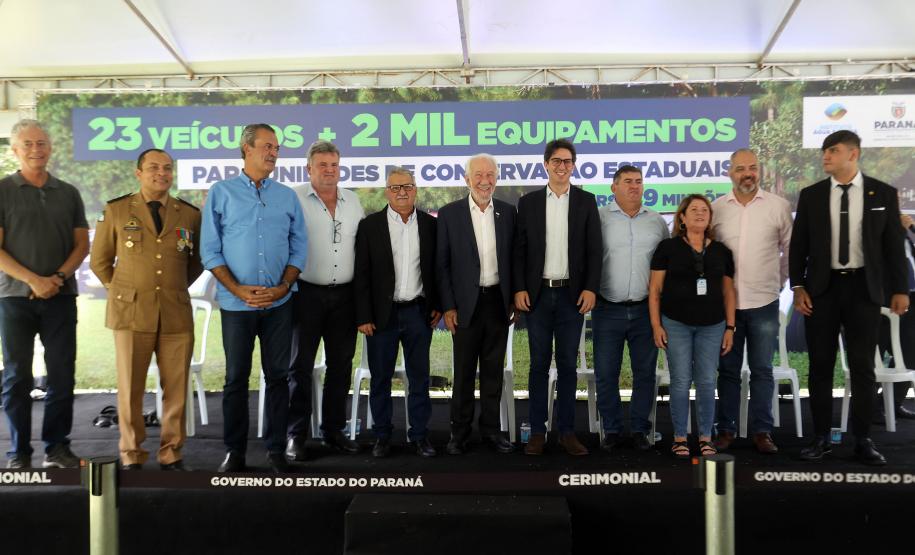 Estado entrega veículos a Unidades de Conservação e cria mais quatro áreas ambientais