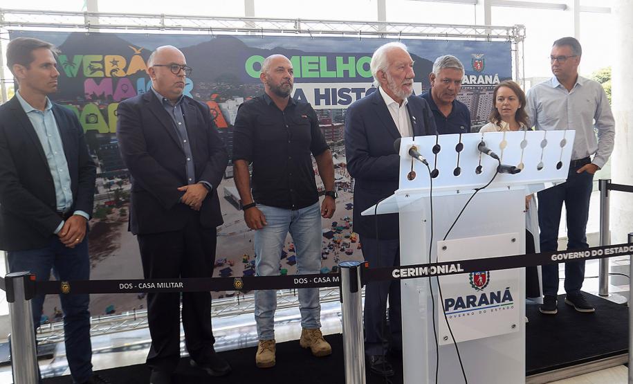 Prefeitos do Litoral comemoram movimento e atrações do Verão Maior Paraná