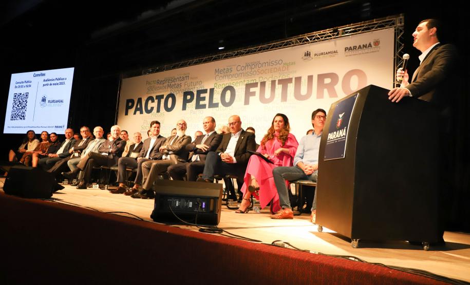 Com Pacto pelo Futuro, Estado envolve sociedade e demais Poderes na elaboração do PPA