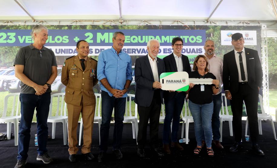 Estado entrega veículos a Unidades de Conservação e cria mais quatro áreas ambientais