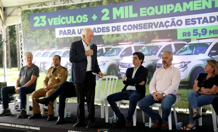 Estado entrega veículos a Unidades de Conservação e cria mais quatro áreas ambientais
