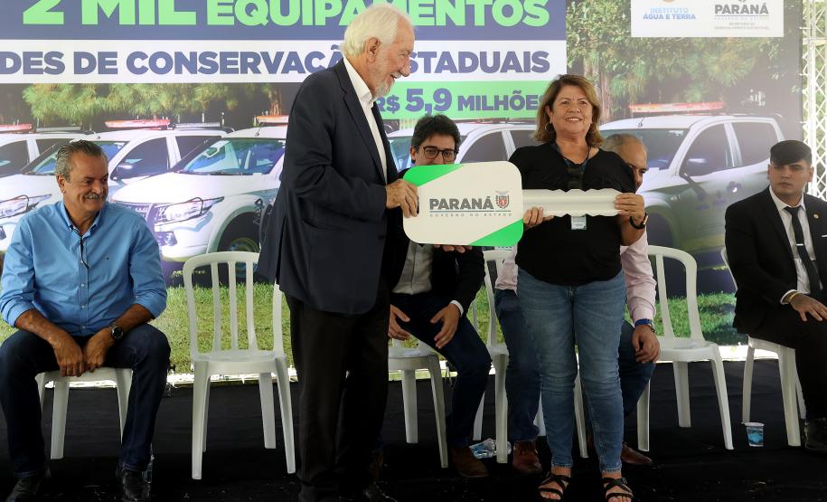 Estado entrega veículos a Unidades de Conservação e cria mais quatro áreas ambientais