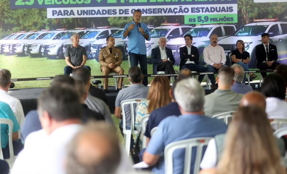 Estado entrega veículos a Unidades de Conservação e cria mais quatro áreas ambientais