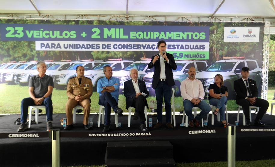 Estado entrega veículos a Unidades de Conservação e cria mais quatro áreas ambientais