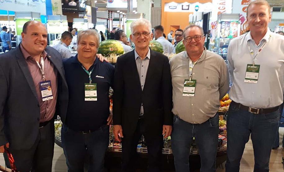 Na abertura da ExpoApras, Piana exalta importância do comércio mercadista paranaense