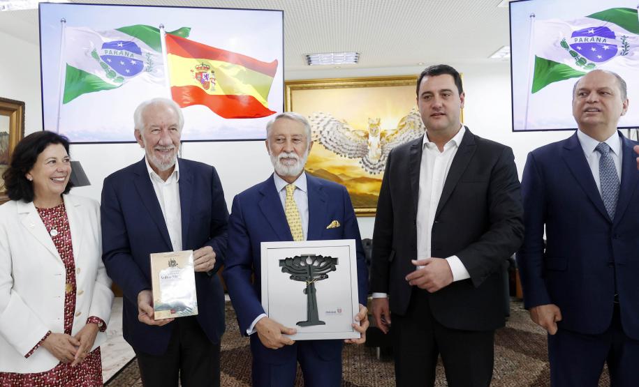 Governador e embaixadora da Espanha discutem parcerias nas áreas de infraestrutura e educação