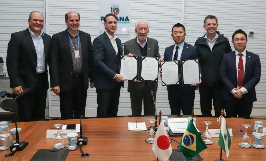 Após missão internacional, Estado firma acordo com empresa japonesa de tratamento de esgoto