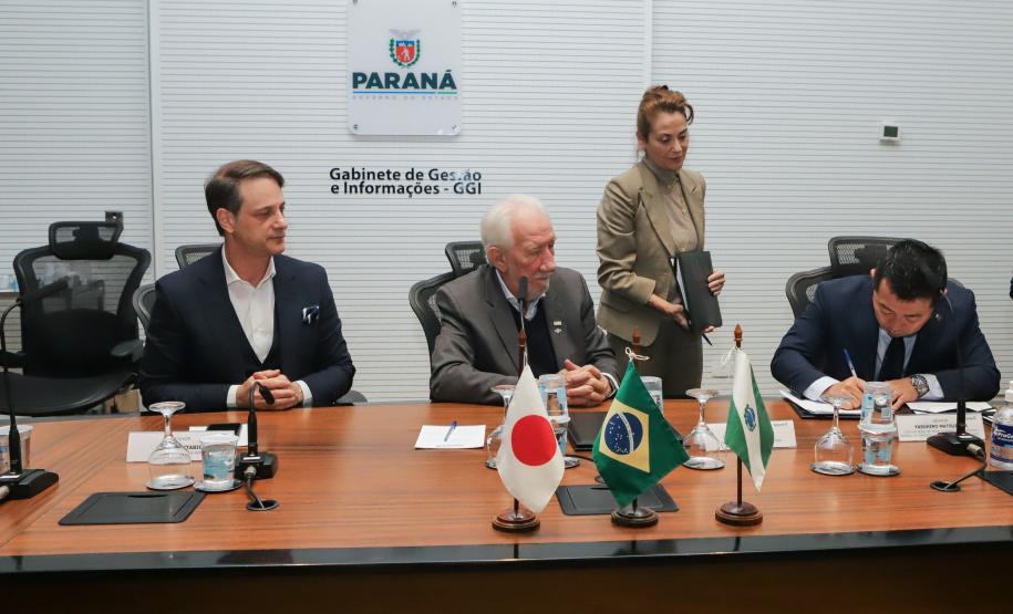 Após missão internacional, Estado firma acordo com empresa japonesa de tratamento de esgoto