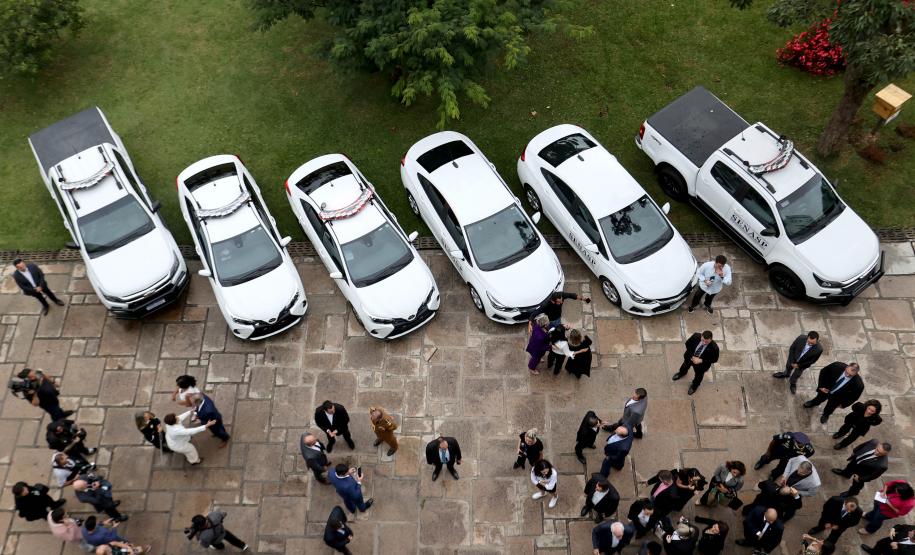 Paraná recebe viaturas do Ministério da Justiça para coibir violência contra a mulher