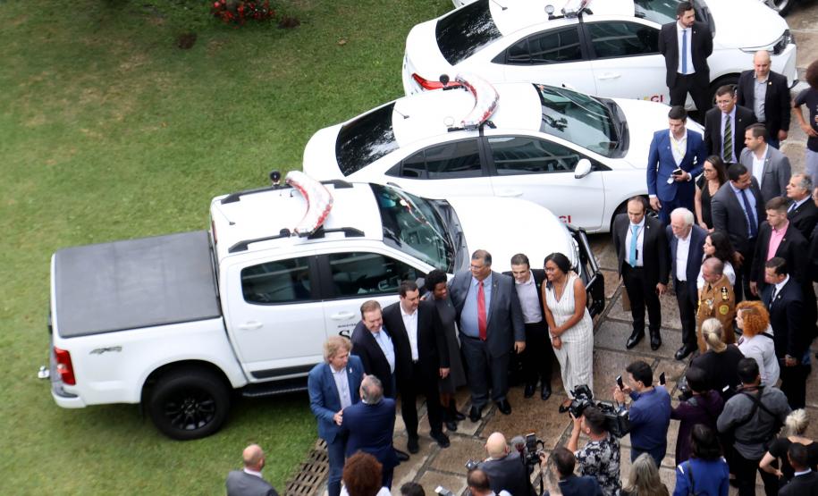 Paraná recebe viaturas do Ministério da Justiça para coibir violência contra a mulher