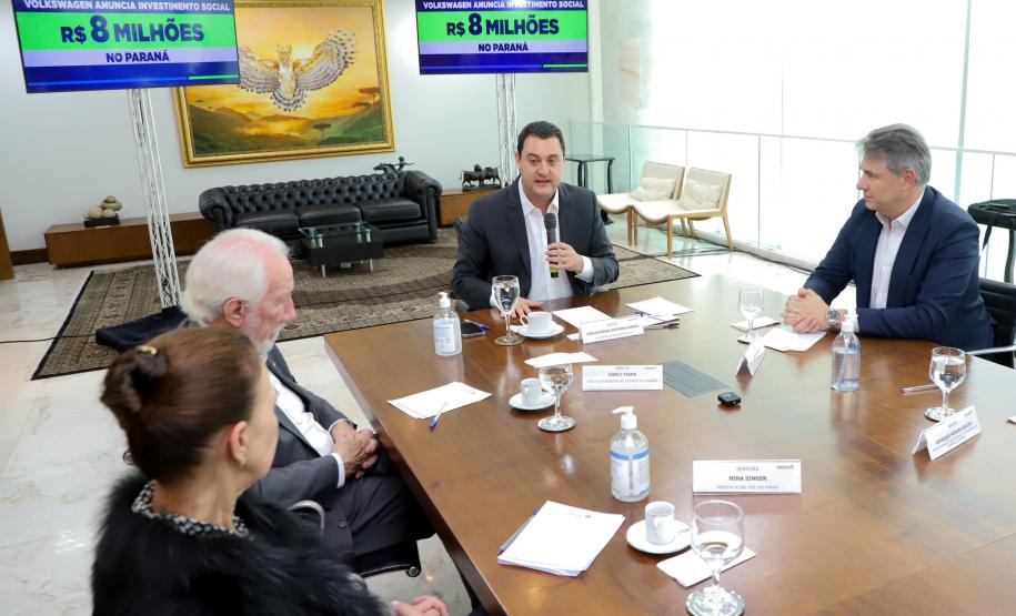 Em parceria com Estado, Volkswagen anuncia R$ 8 milhões para saúde e projetos sociais