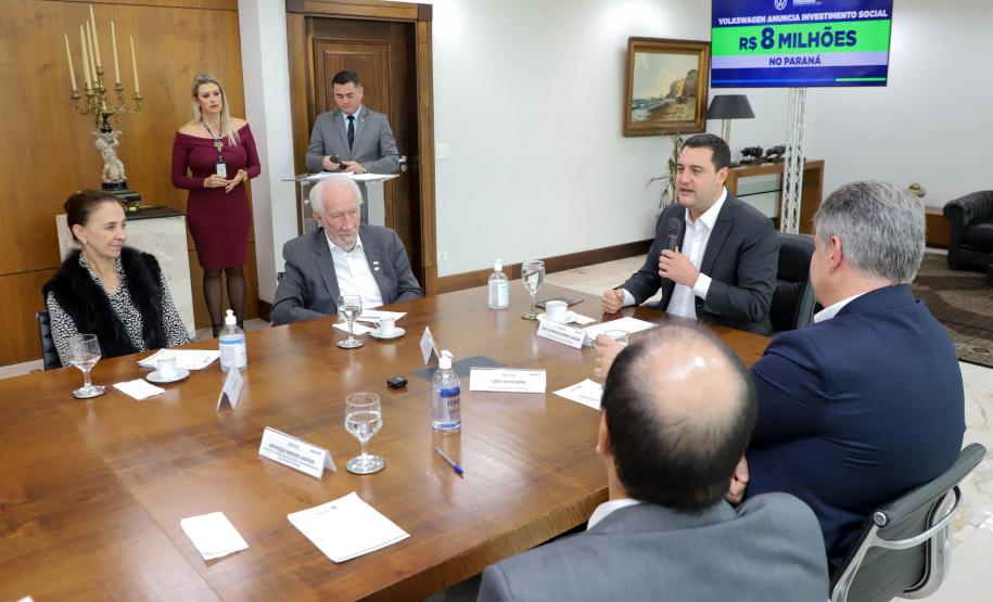 Em parceria com Estado, Volkswagen anuncia R$ 8 milhões para saúde e projetos sociais