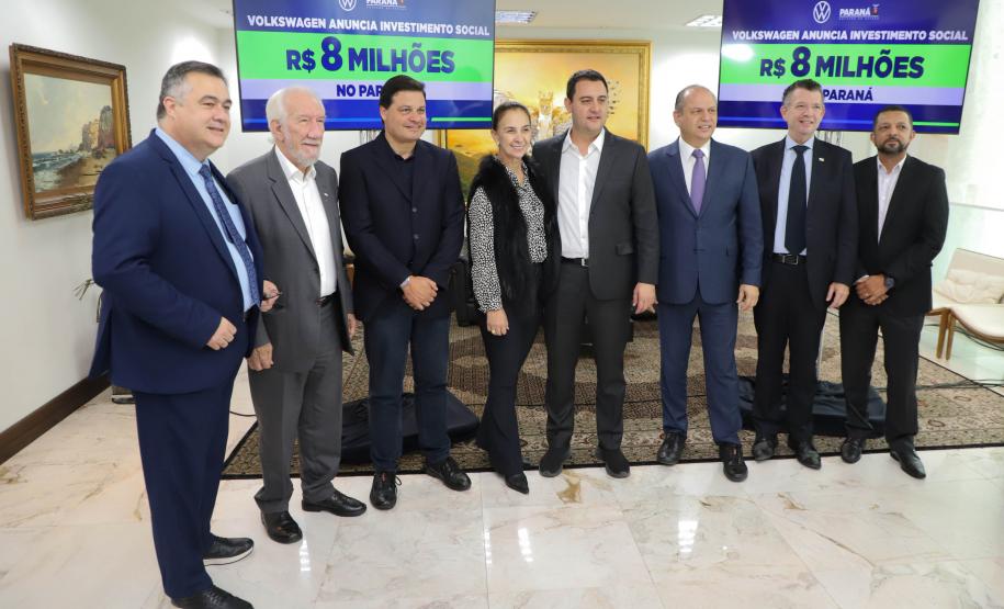Em parceria com Estado, Volkswagen anuncia R$ 8 milhões para saúde e projetos sociais