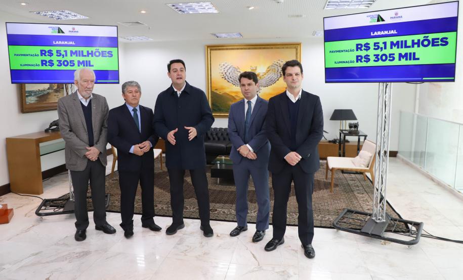 Governador libera R$ 26 milhões do programa Asfalto Novo, Vida Nova para mais cinco municípios