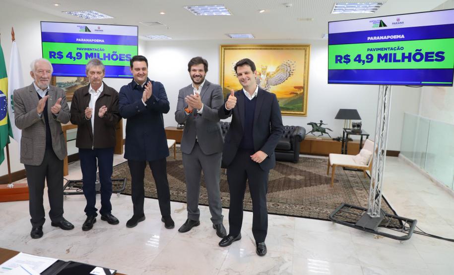 Governador libera R$ 26 milhões do programa Asfalto Novo, Vida Nova para mais cinco municípios