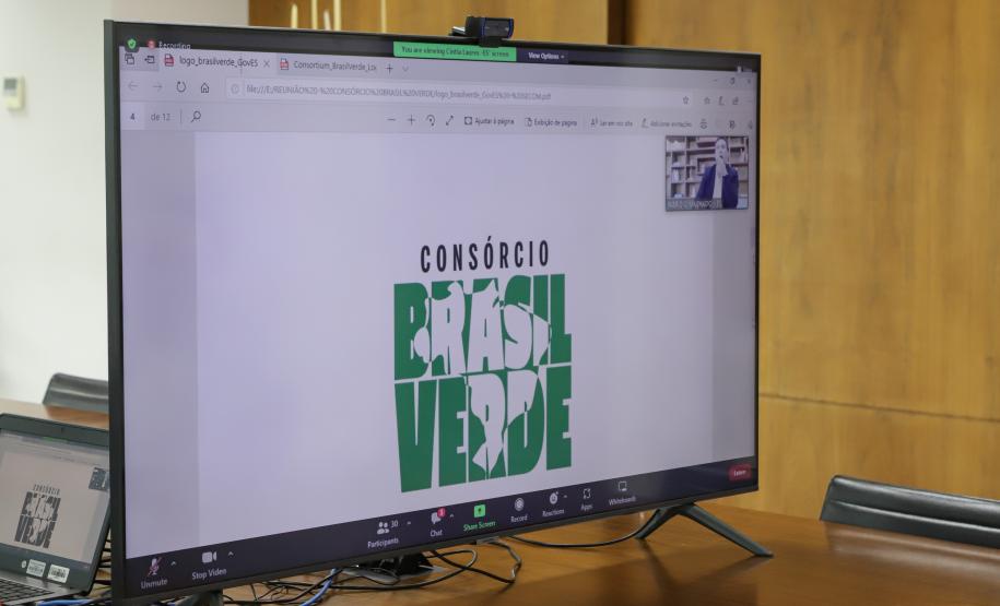 Governador reforça compromisso com a sustentabilidade em reunião do Consórcio Brasil Verde