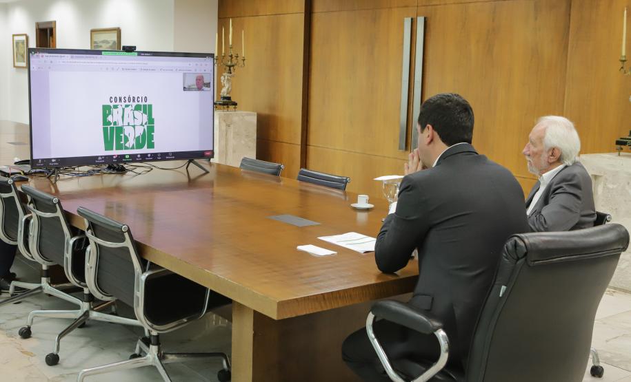 Governador reforça compromisso com a sustentabilidade em reunião do Consórcio Brasil Verde