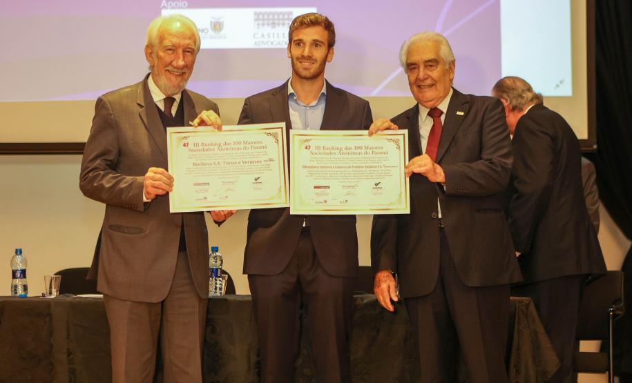 Piana apresenta ações do Estado a empresários durante evento das 100 maiores S/A do Paraná