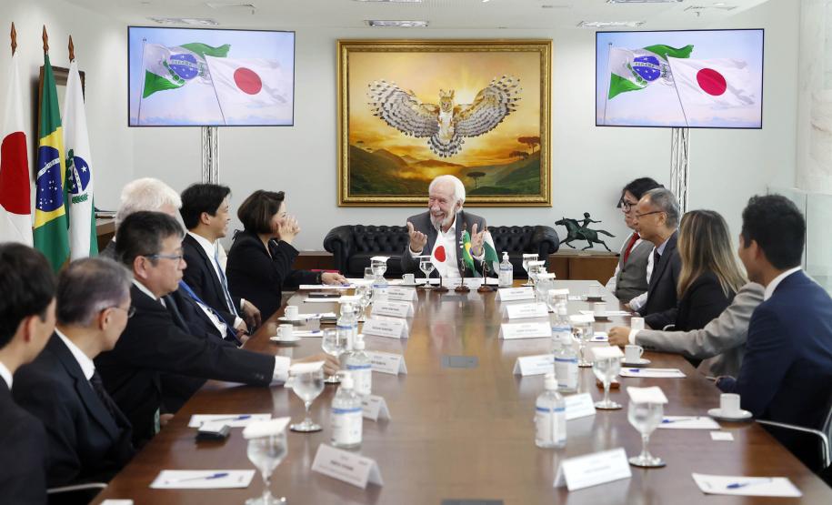 Piana recebe comitiva de Kakogawa e reforça laços de amizade do Paraná com o Japão