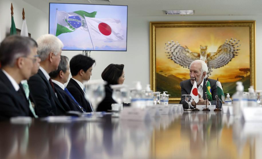 Piana recebe comitiva de Kakogawa e reforça laços de amizade do Paraná com o Japão