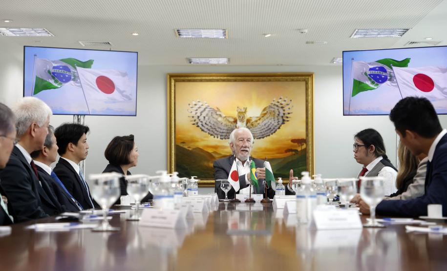 Piana recebe comitiva de Kakogawa e reforça laços de amizade do Paraná com o Japão
