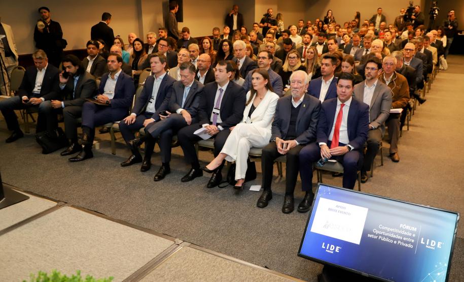 Aberto a parcerias, Estado apresenta novos projetos para o setor privado em Fórum da Lide