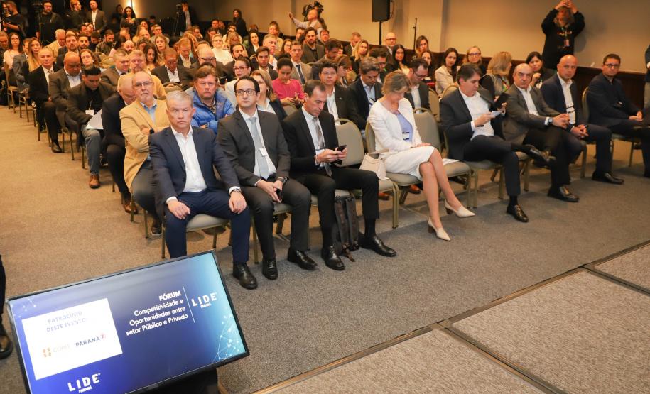 Aberto a parcerias, Estado apresenta novos projetos para o setor privado em Fórum da Lide