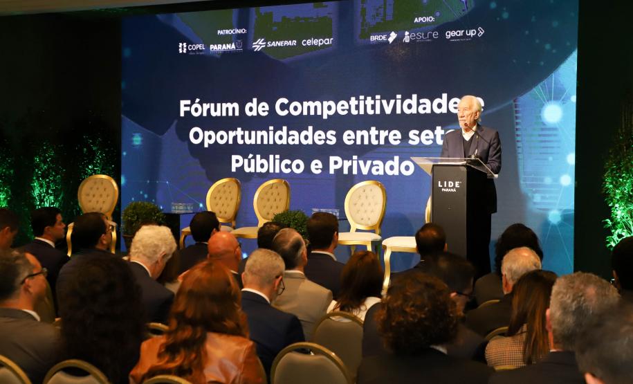 Aberto a parcerias, Estado apresenta novos projetos para o setor privado em Fórum da Lide