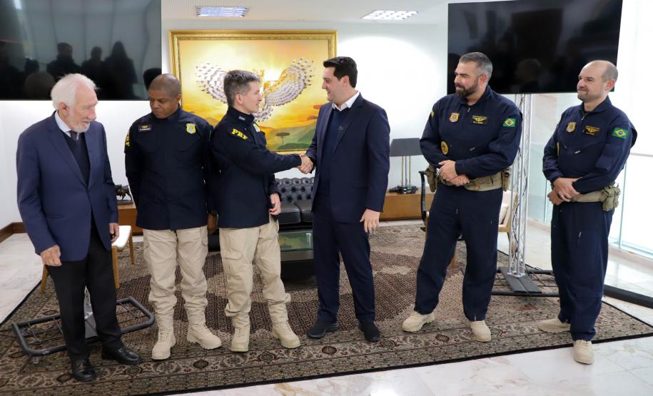 Estado recebe helicóptero da PRF para reforço do atendimento aeromédico em Curitiba e Litoral