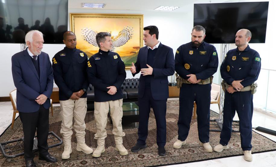 Estado recebe helicóptero da PRF para reforço do atendimento aeromédico em Curitiba e Litoral