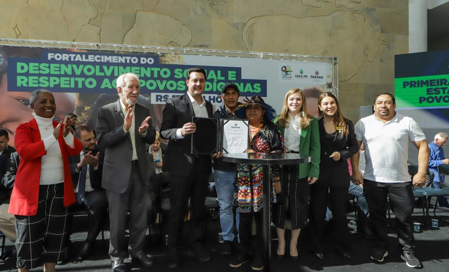 Governador anuncia Conferência Estadual dos Povos Indígenas e R$ 7 milhões para proteção social