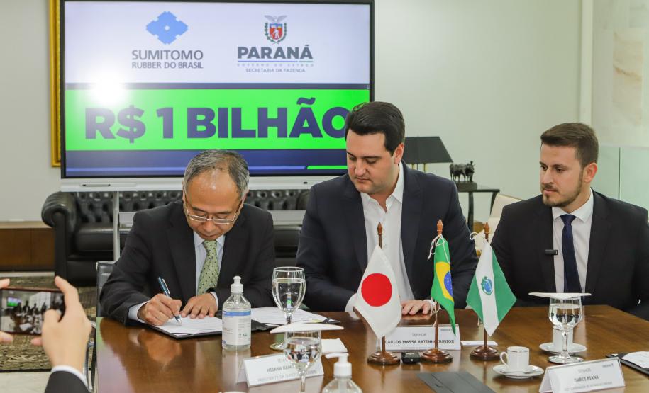 Sumitomo formaliza investimento de R$ 1 bilhão para ampliar planta de Fazenda Rio Grande