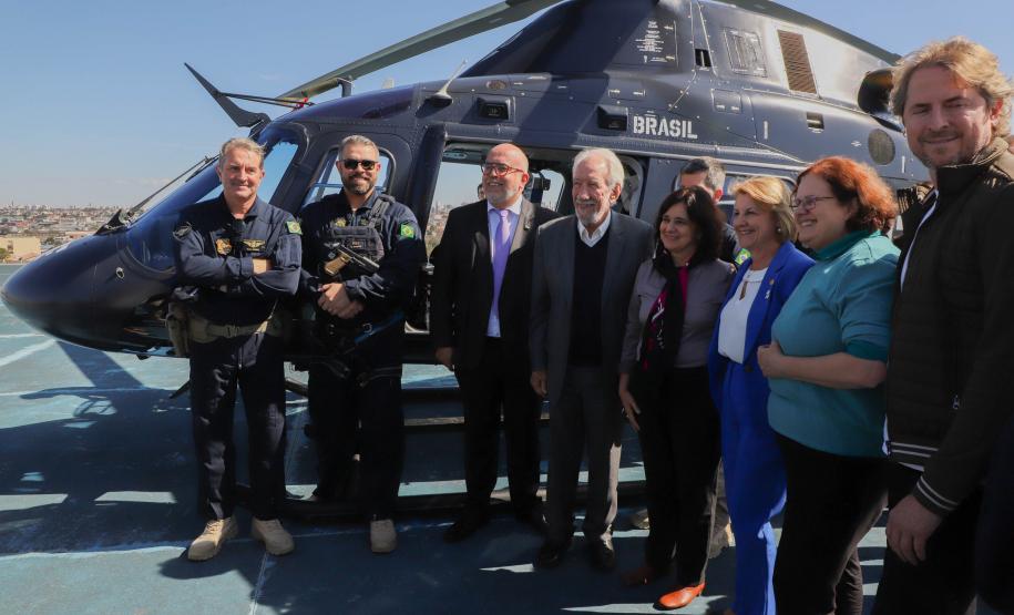 Em parceria com Estado, helicóptero da PRF vai ampliar resgates em Curitiba e RMC