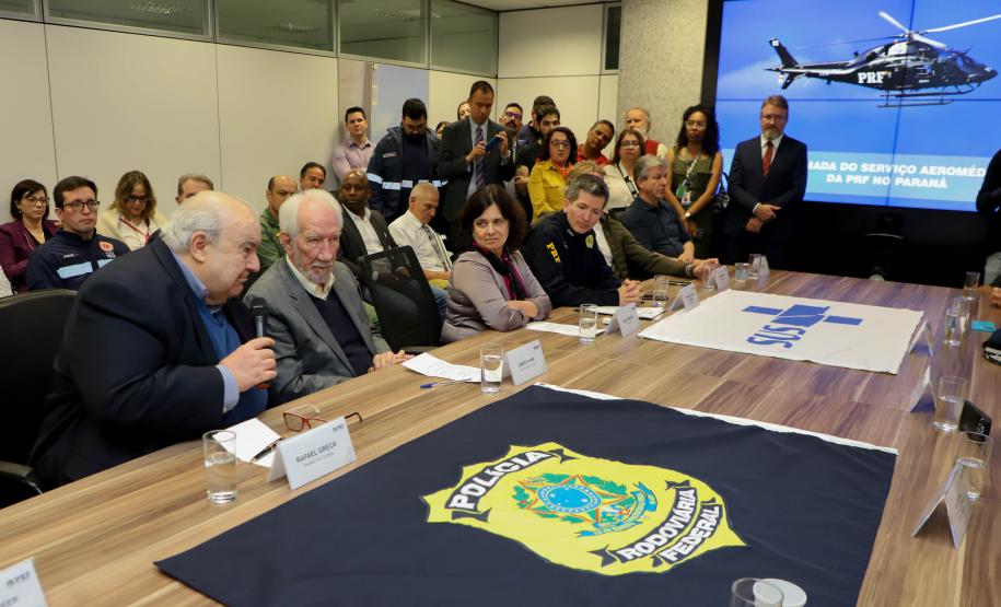 Em parceria com Estado, helicóptero da PRF vai ampliar resgates em Curitiba e RMC