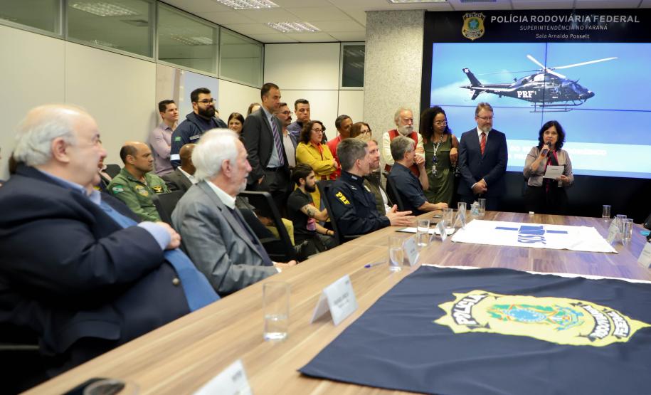 Em parceria com Estado, helicóptero da PRF vai ampliar resgates em Curitiba e RMC