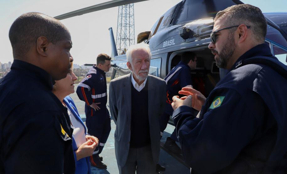 Em parceria com Estado, helicóptero da PRF vai ampliar resgates em Curitiba e RMC