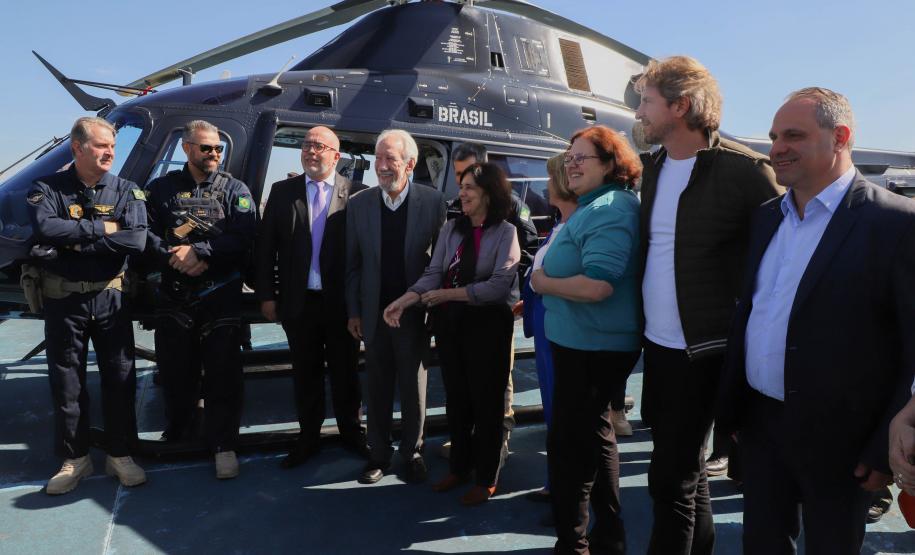 Em parceria com Estado, helicóptero da PRF vai ampliar resgates em Curitiba e RMC