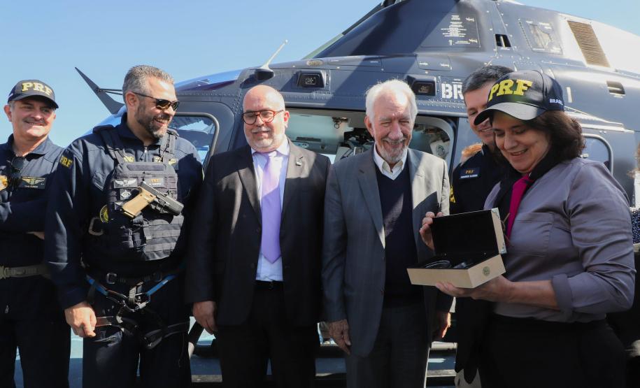 Em parceria com Estado, helicóptero da PRF vai ampliar resgates em Curitiba e RMC