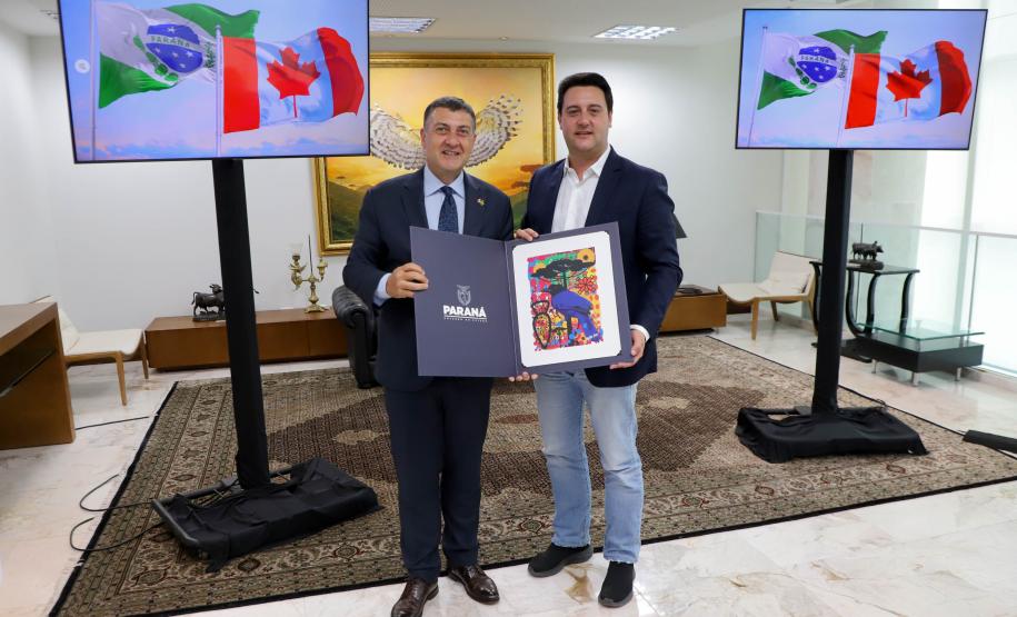 Governador recebe embaixador do Canadá no Brasil e reforça parceria em áreas estratégicas