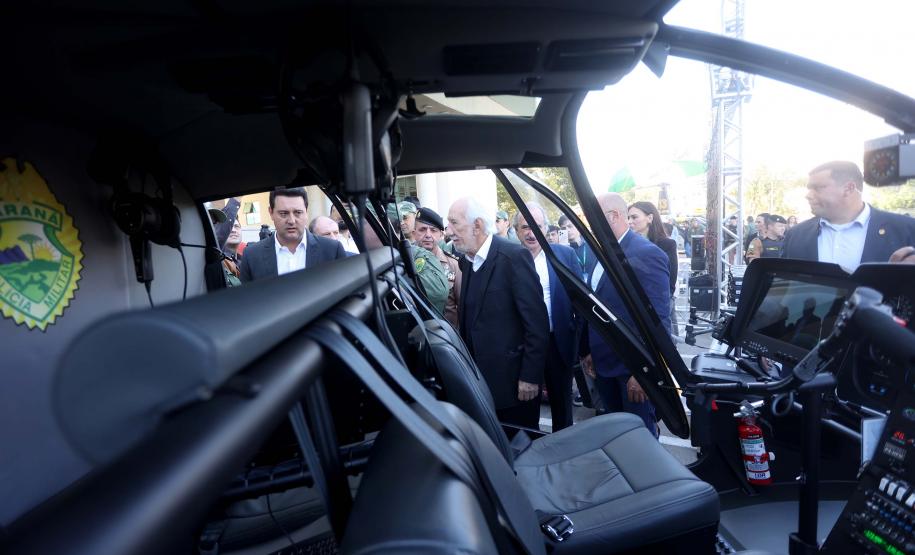 Projeto Falcão reforça policiamento do Paraná com helicópteros superequipados