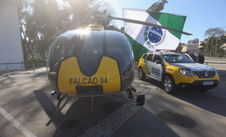 Projeto Falcão reforça policiamento do Paraná com helicópteros superequipados