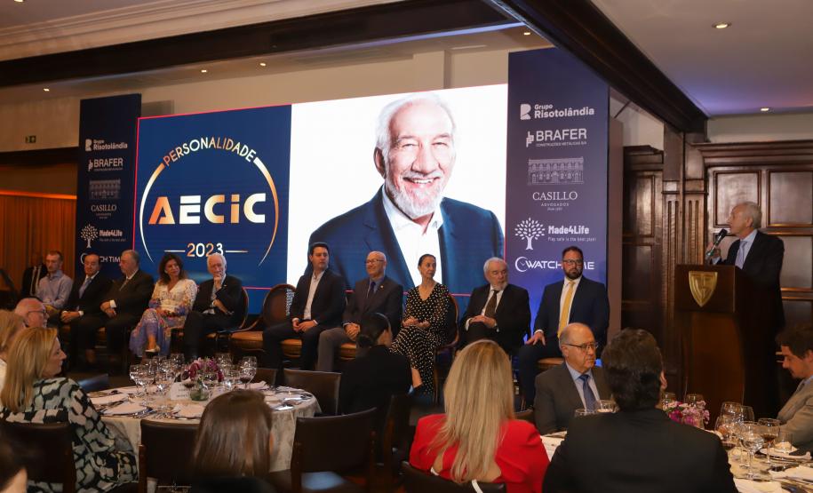 Darci Piana é homenageado com o título Personalidade Aecic 2023