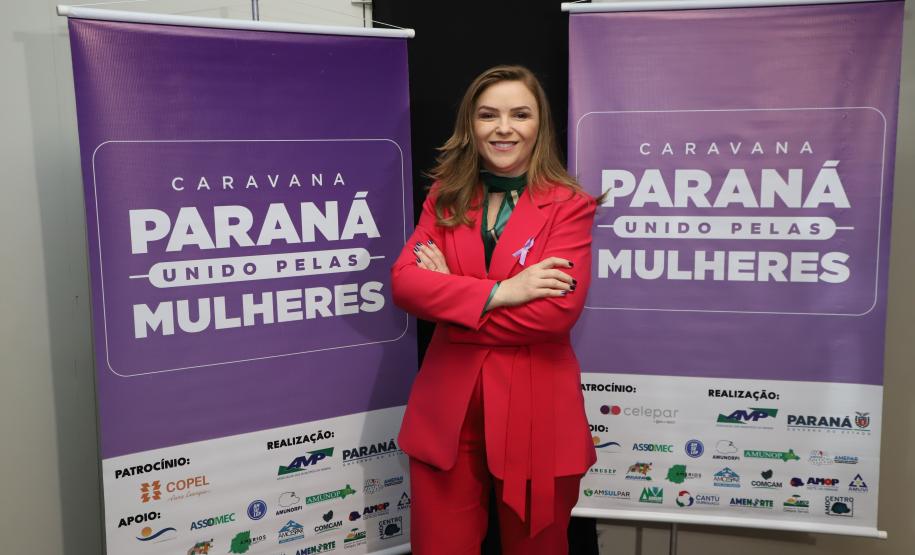Caravana Paraná Unido Pelas Mulheres contou com grande adesão em todo o Estado