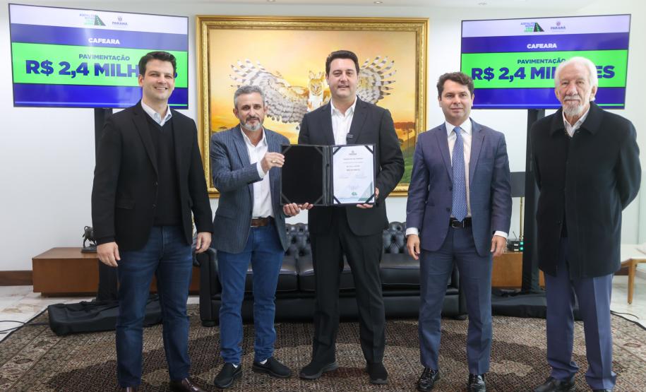 Governador libera mais R$ 18,1 milhões do Asfalto Novo, Vida Nova para cinco municípios