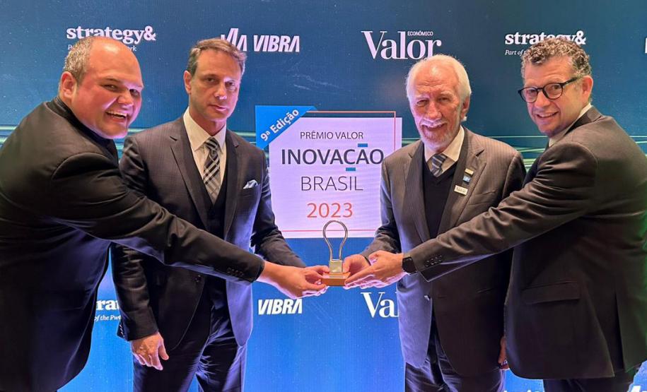 Prêmio Valor Inovação: Sanepar é a empresa mais inovadora do País no setor de infraestrutura