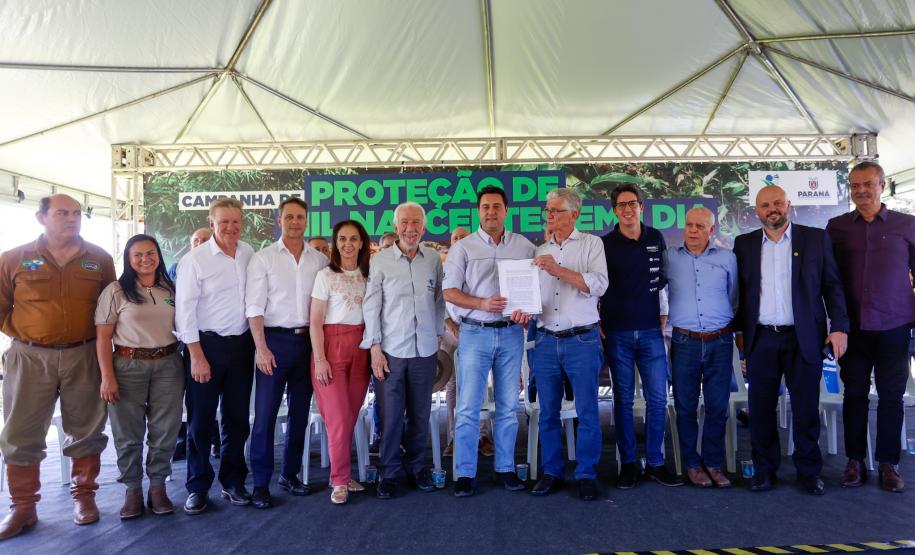 Governador dá início à ação que vai proteger mil nascentes de água até o Dia da Árvore